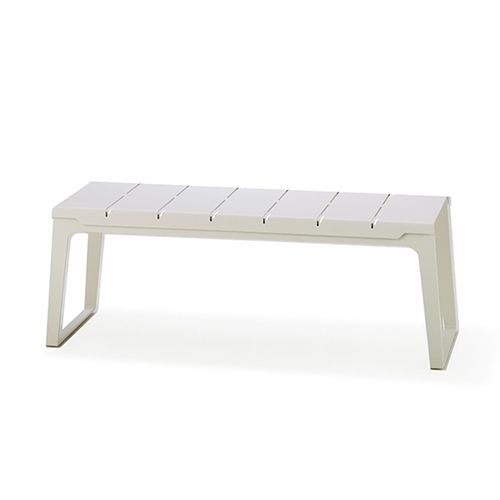 Copenhagen bänk 120 x 40 cm vit, Cane-line