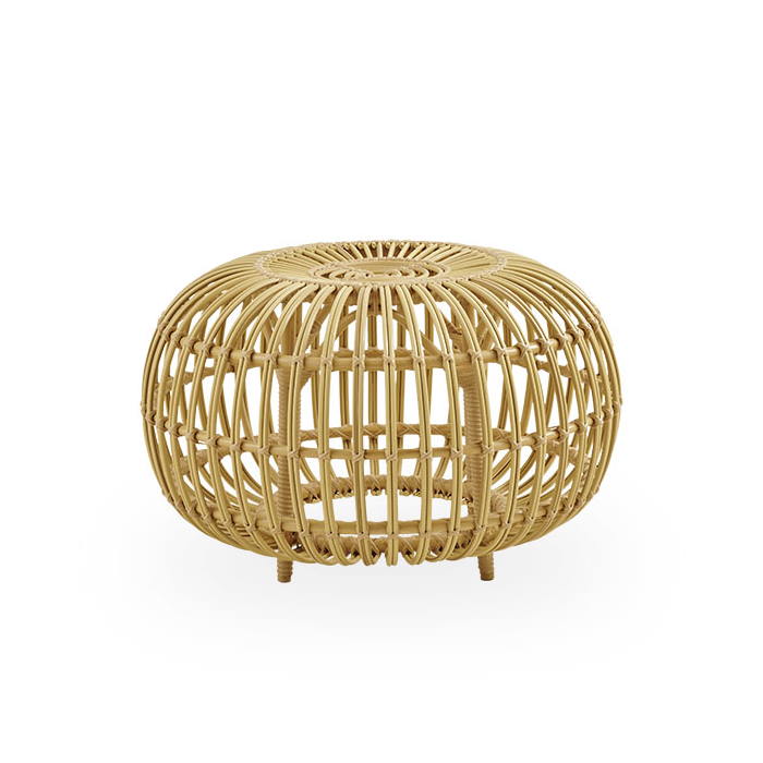 Fotpall ute Ottoman FA-65 EXTERIOR natur Sika-Design