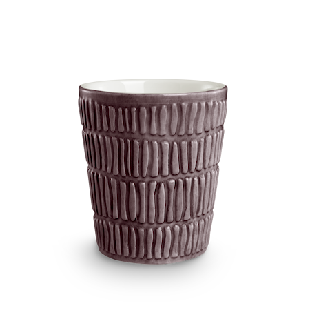 Stripes Mugg Plommon 30 cl