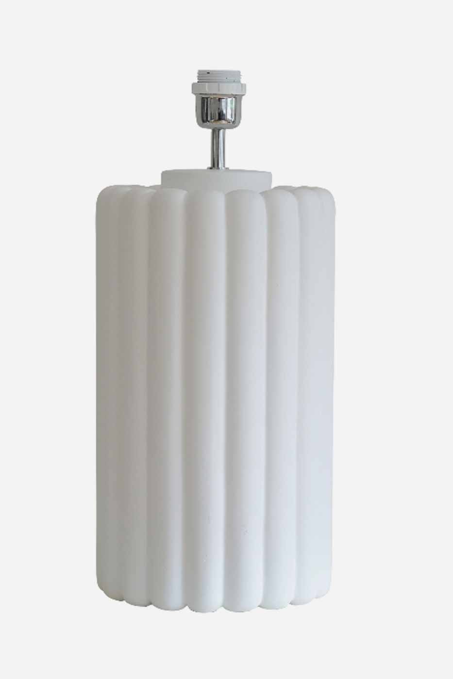 Lampfot Odessa 49 cm Vit