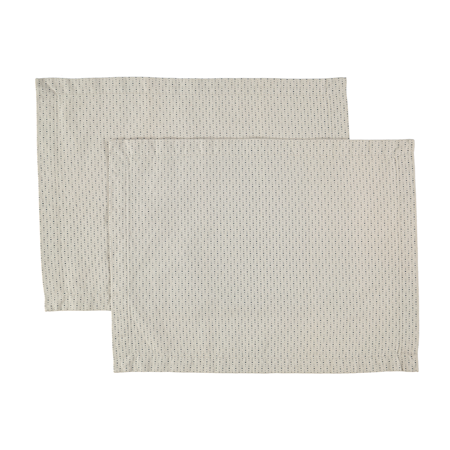 Bordstablett Topas 2-pack 45x35 cm - Vintageblå
