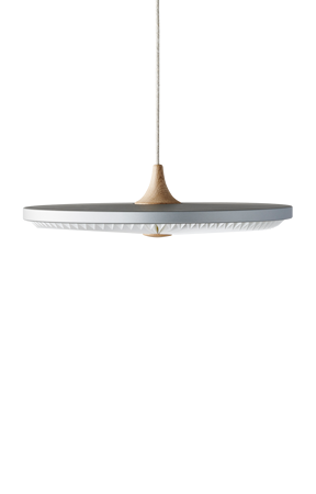 SOLEIL Small Pendel Silver Cloud 35 cm