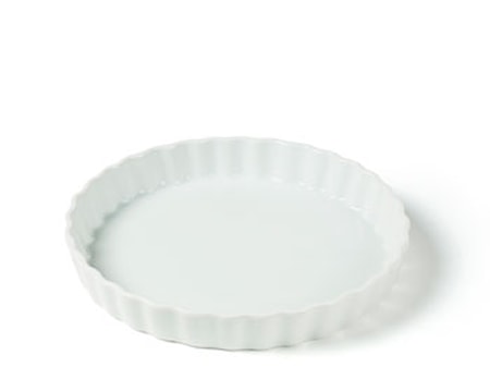 Pajform i Vitt Porslin 27 cm