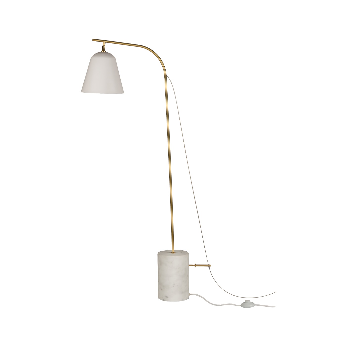 Line One Golvlampa vit, Norr11