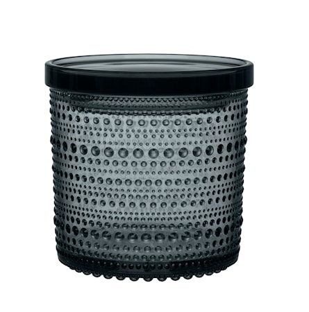 Kastehelmi burk 116x114 mm Mörkgrå