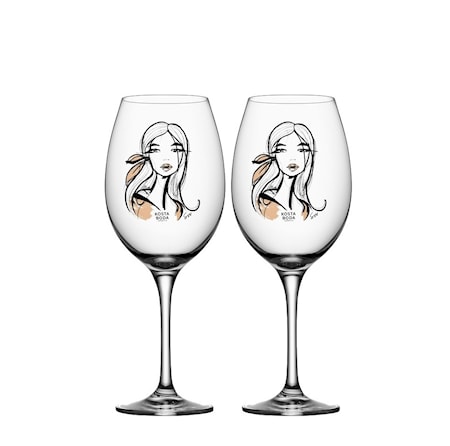 All About You/ Wait For Her Vinglas 2-Pack 52cl