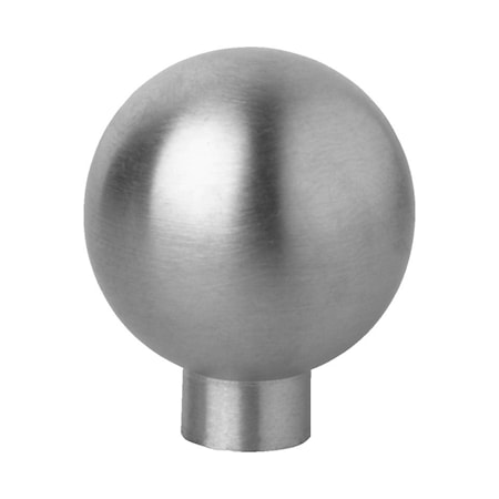 Knopp 9552 Rostfrittstål - 3 cm