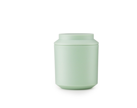 Geo Burk med lock Mint Ø 8 cm