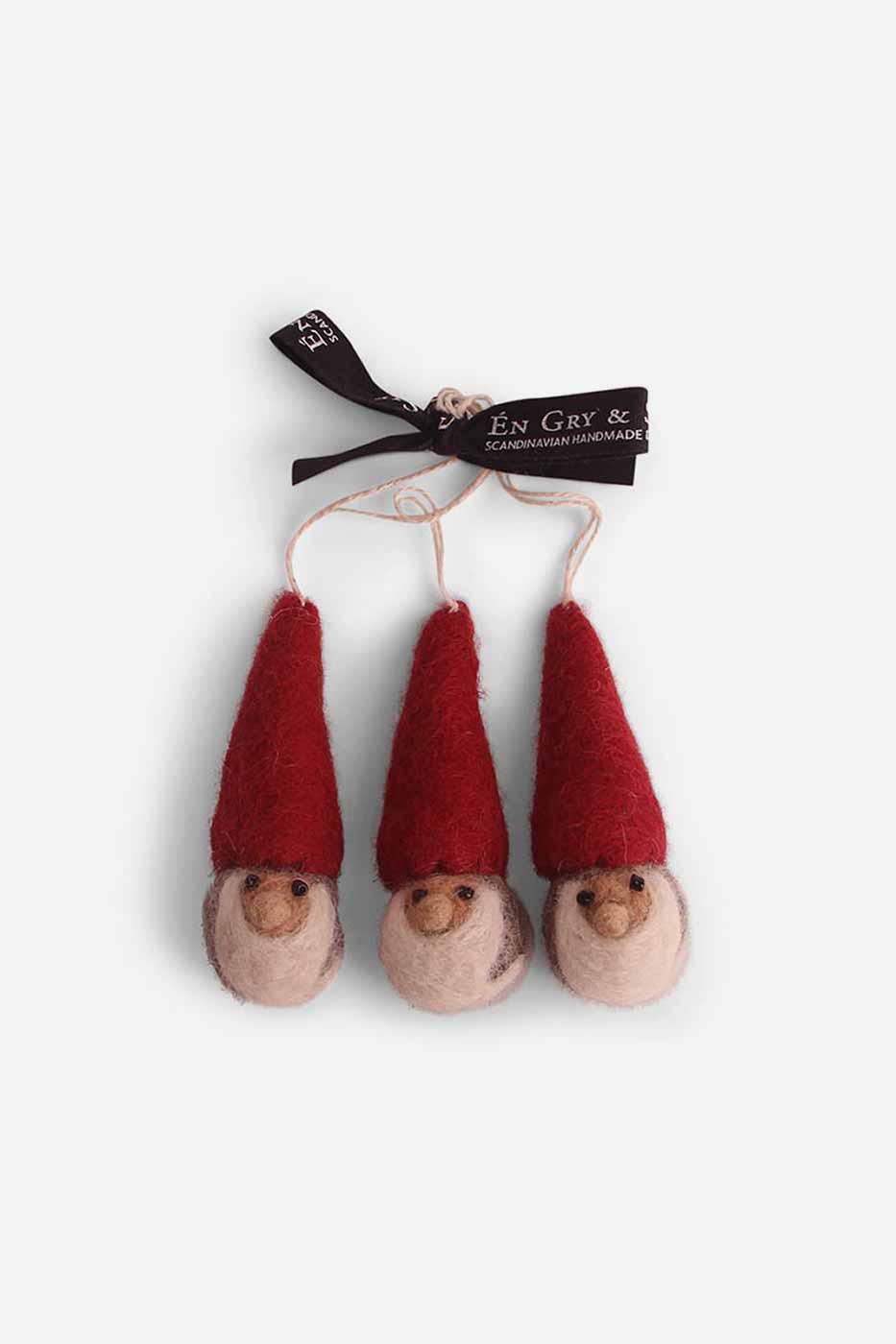 Julhänge Tomte tovad 3 st
