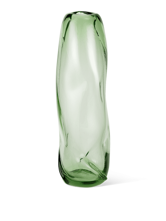 Water Swirl Vas Hög Recycled clear