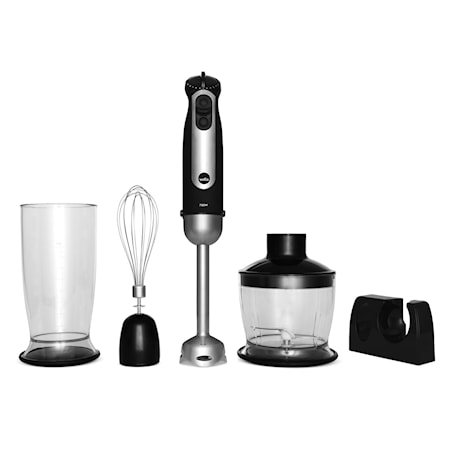 Stavmixer Set SM-1FP stål/svart