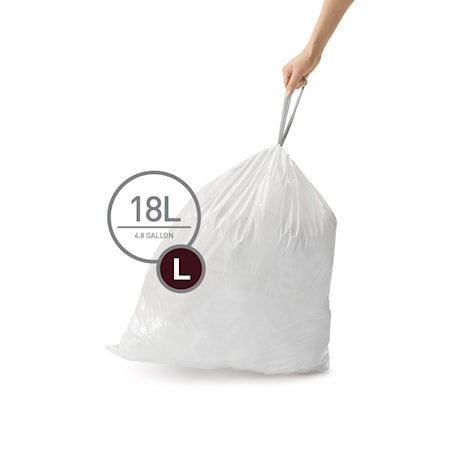 Måttanpasade Soppåsar Bulkpack typ J 100 påsar 30-45L