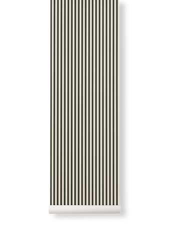 Thin Lines Tapet Green