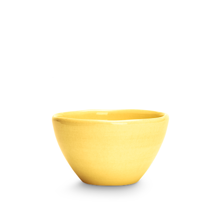 Organic Skål Gul 12 cm