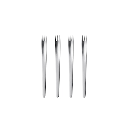 Arne Jacobsen Dessertgaffel 4st Rostfritt Stål