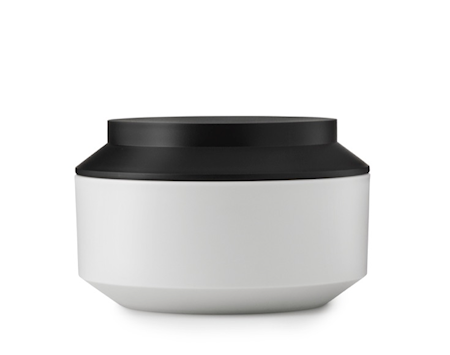 Geo Burk med lock Frost/Svart Ø 15 cm