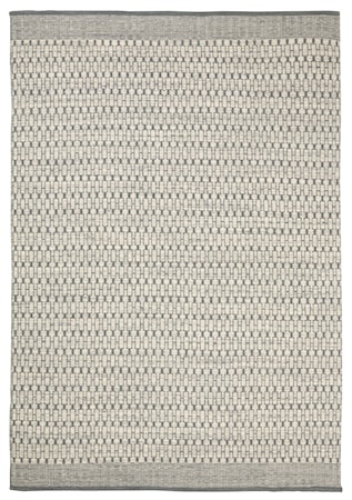 Mahi Matta Ull Off White/Grå 200x300 cm