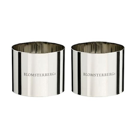 Tårtring Rostrfritt stål 2-pack Ø 6 cm