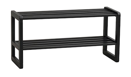Methro Skoställ Svart Ek 80 cm