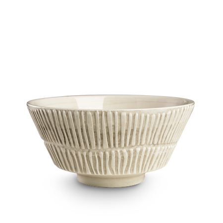 Stripes Skål Sand 15cm/70cl