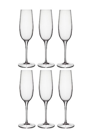 Palace Champagneglas Klar 23,5 cl 6-pack