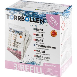 Luftavfuktare Torrbollen Refill, 3-pack