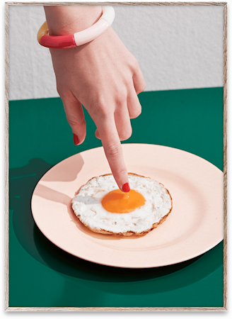 Fried Egg Poster 30x40 cm