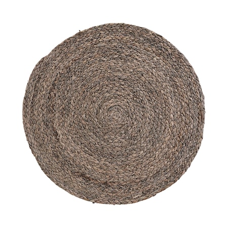 Bordstablett Cirkel Ljusgrå 4-pack Ø38 cm