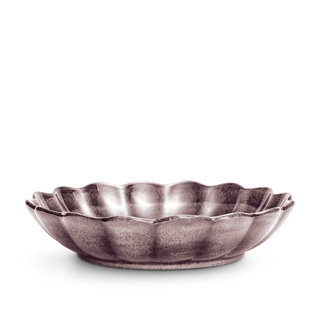 Ostronskål Stor Plommon 31 cm