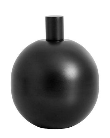 Trädgårdsfackla Svart Boll Medium