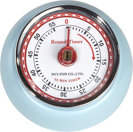 Dulton Timer Matt Blå 7,5cm