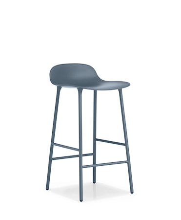 Form Barstol Blå 65 cm