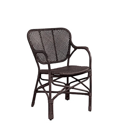 BISTRO dining armchair deep brown
