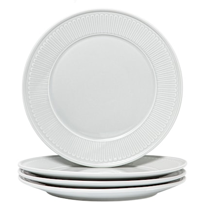 Fålhagen Assietter 4-pack, 22,5 cm Ljusgrå
