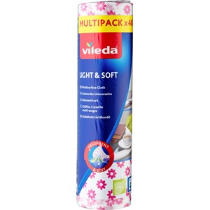 Hushållsduk Vileda Soft, 40-pack