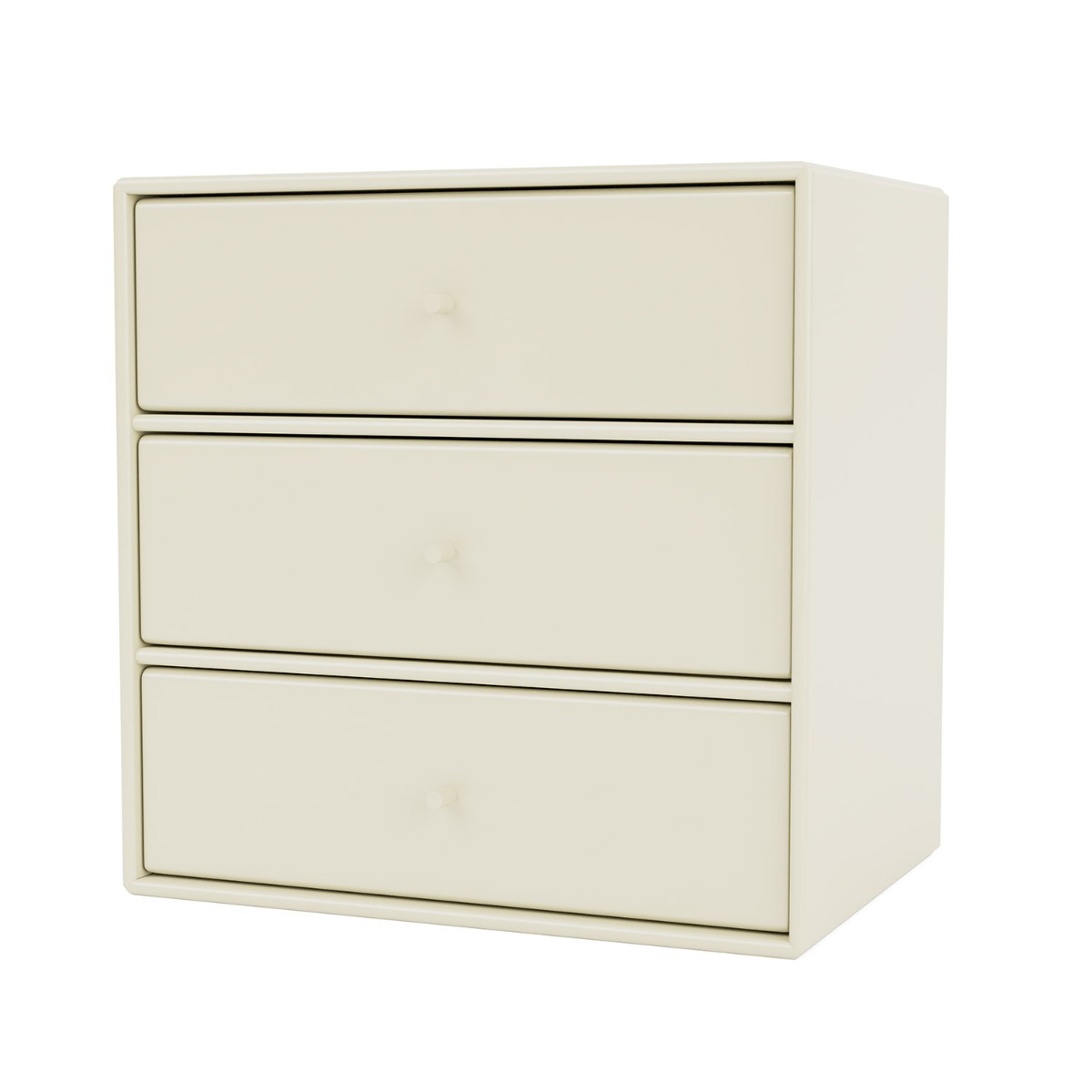 Montana Modul Mini Med 3 Lådor Vanilla