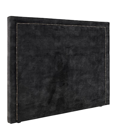 PARIS LOW 180x140 Headboard velvet dark grey