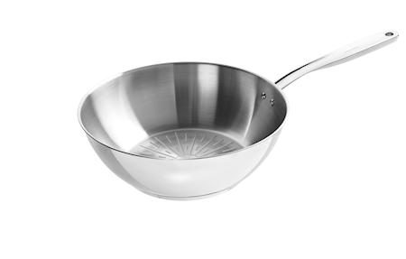 All Steel Pure Wokpanna 28 cm
