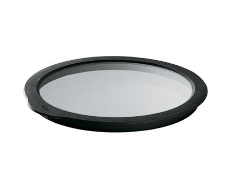 Glaslock klar/svart 28 cm
