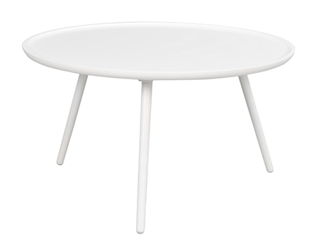 Daisy Soffbord runt vit 80 cm