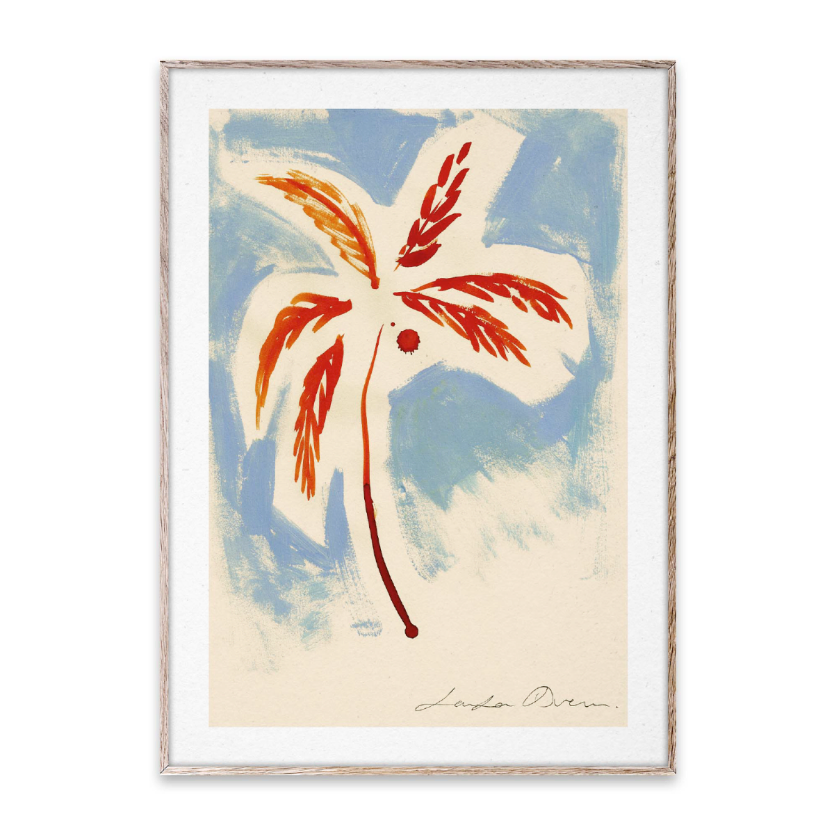 Paper Collective Poster Stormy Palm 50x70