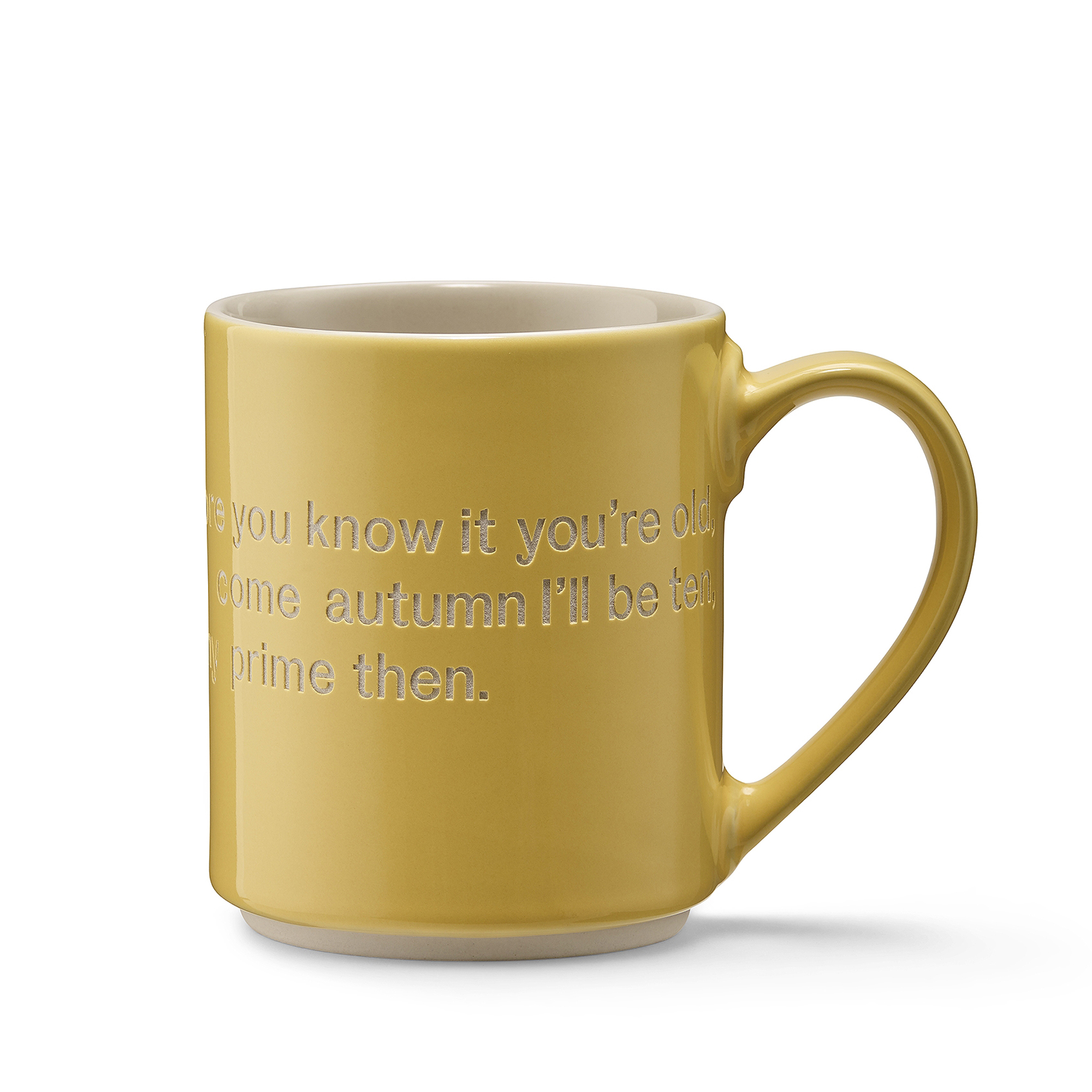 Design House Stockholm Mugg Astrid Time yellow