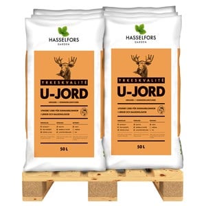 U-Jord Hasselfors, 2100 l (Hemleverans, Helpall 42 säckar)