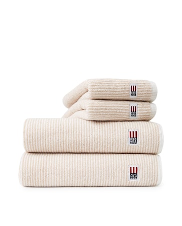 Original Handduk Vit/Tan 70x130cm