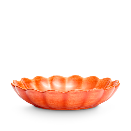 Ostronskål Stor Orange 31 cm