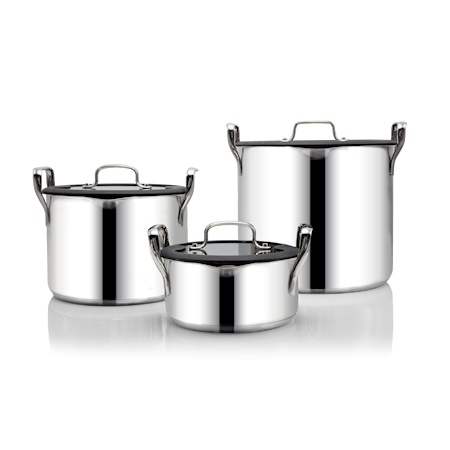 Stackpot Staplingsbart Grytset 1L + 4L + 8L