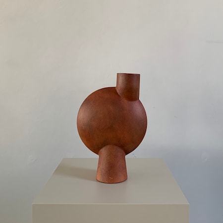 Sphere Bubl Vas Midi Terrakotta