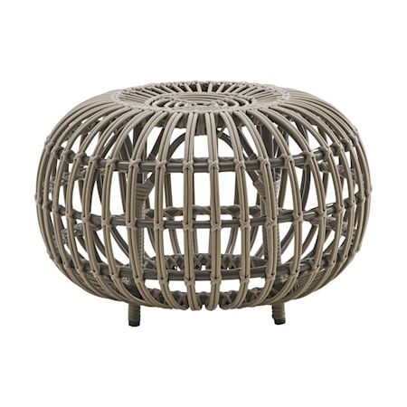 Ottoman Ø 55 cm Moccachino