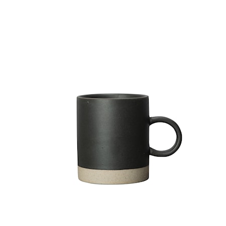 Fumiko Mugg Beige/Svart dia: 7 cm