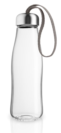 Drickflaska glas 0,5 l Taupe